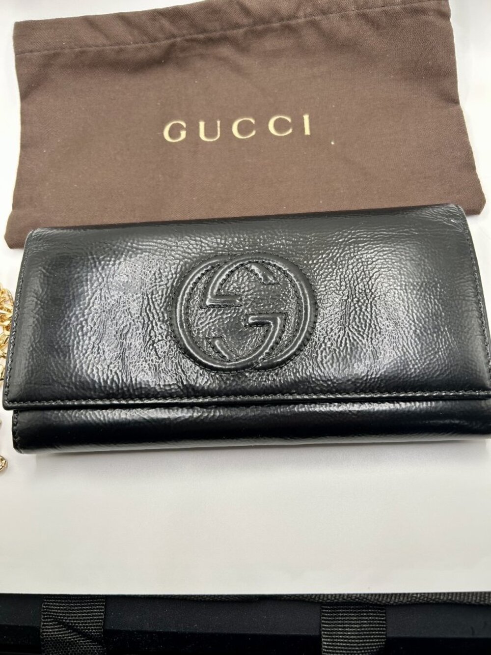 Gucci Soho Cellarius Long Flap Wallet